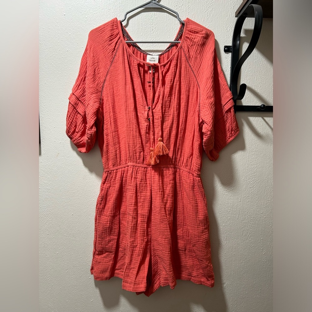 NWT NEW Knox Rose One Piece Romper Size XL